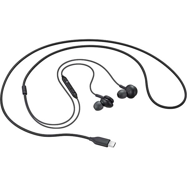 Casti SAMSUNG Earphones EO-IC100, Cu Fir, In-Ear, Microfon, USB-C, negru