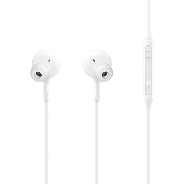 Casti SAMSUNG Earphones EO-IC100, Cu Fir, In-Ear, Microfon, USB-C, alb