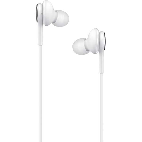 Casti SAMSUNG Earphones EO-IC100, Cu Fir, In-Ear, Microfon, USB-C, alb