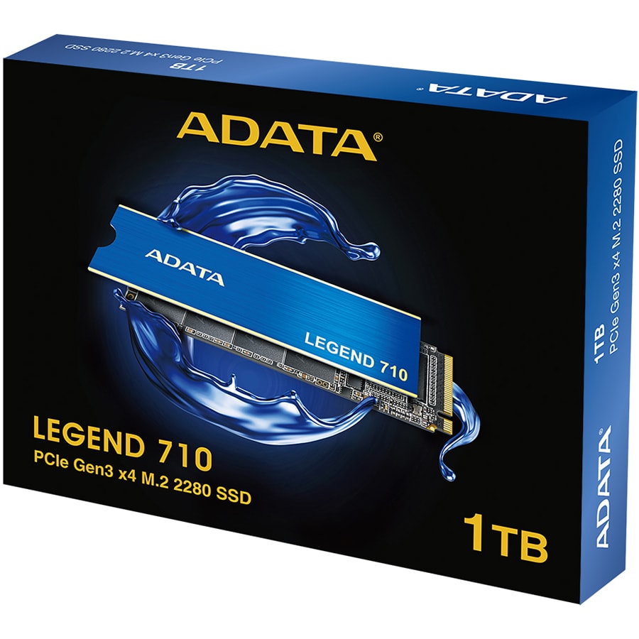 Solid-State Drive (SSD) ADATA XPG Legend 710, 1TB, PCI Express 3.0 x4, M.2, ALEG-710-1TCS