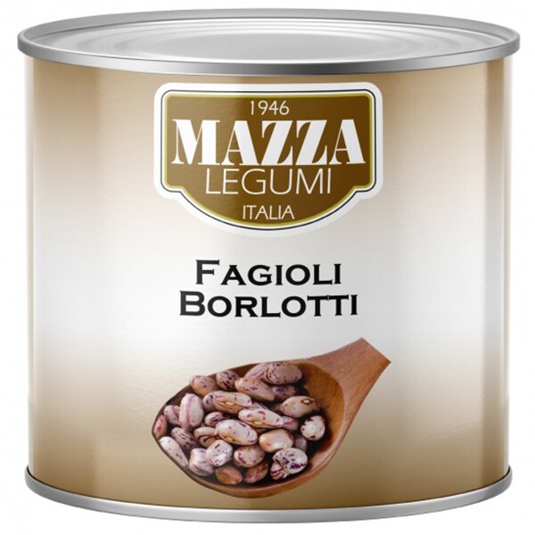 Fasole alba Borlotti MAZZA, 2500g