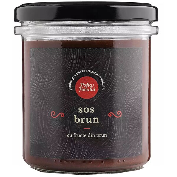 Sos brun pentru friptura POFTA FOCULUI, 300g