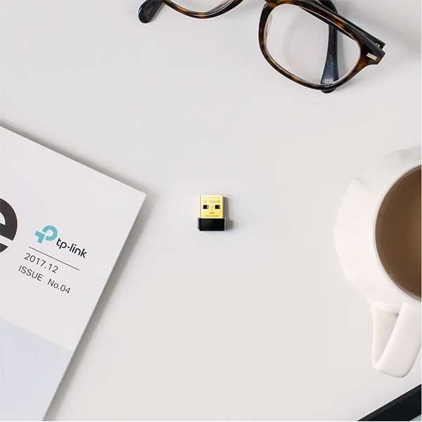 Adaptor nano USB Wireless TP-LINK Archer T600U Nano, Dual-Band 200 + 433 Mbps, negru