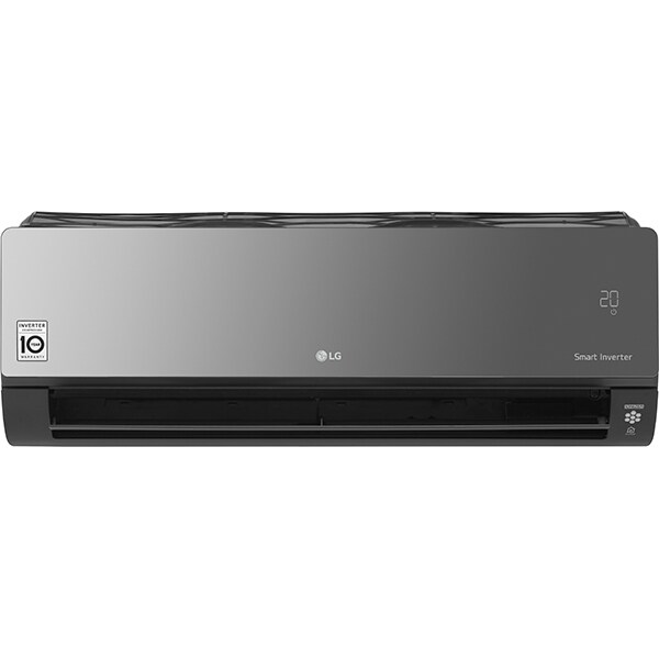 Aer conditionat LG Artcool Mirror AC18BQ, 18000 BTU, A++/A+, Wi-Fi, negru 