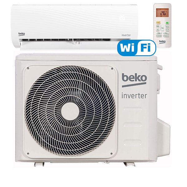 Aer conditionat BEKO BRWPG120, 12000 BTU, A++/A+, Wi-Fi, kit instalare inclus, alb 