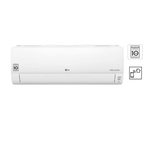 Aer conditionat LG DC12RT, 12000 BTU, A++/A+, Functie Incalzire, Inverter, Purificare aer, alb