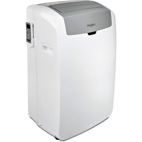 Aer conditionat portabil WHIRLPOOL PACW29HP, 9000BTU, A+, Incalzire, kit instalare inclus, alb-gri