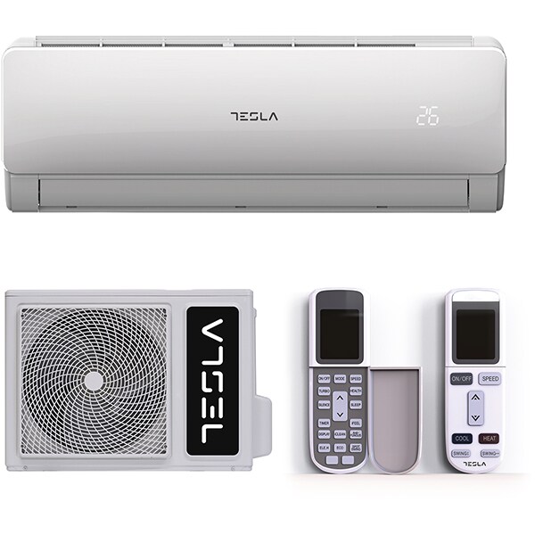 Aer conditionat TESLA TA53FFLL, 18000 BTU, A++/A+, Autocuratare, alb