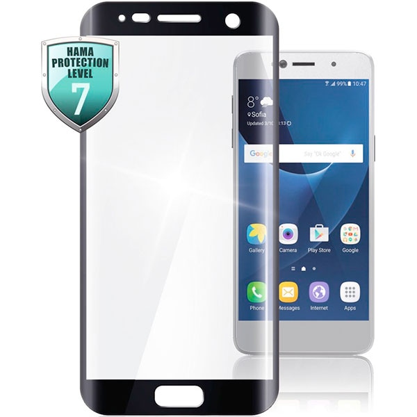 Folie Tempered Glass pentru Samsung Galaxy S9, HAMA 178990, transparent