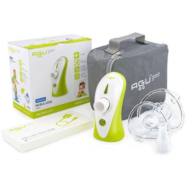 Aparat aerosoli AGU Tomchi N8, alb-verde