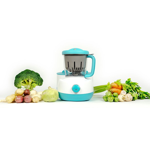 Robot de bucatarie U-GROW Vaporo U050-FP, 1100ml, 130W, alb-bleu