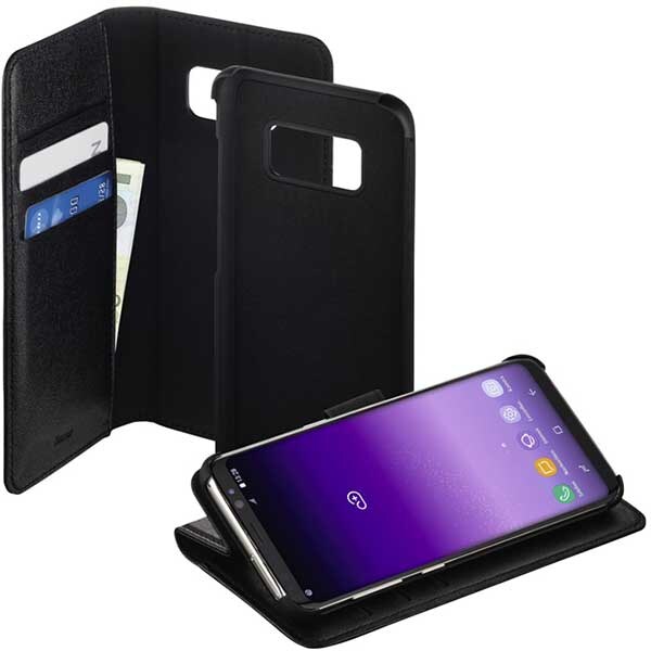 Husa Flip Cover pentru Samsung Galaxy S8, HAMA 2in1, 182984, negru