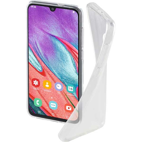 Carcasa pentru Samsung Galaxy A40, HAMA Crystal Clear, 186657, transparent