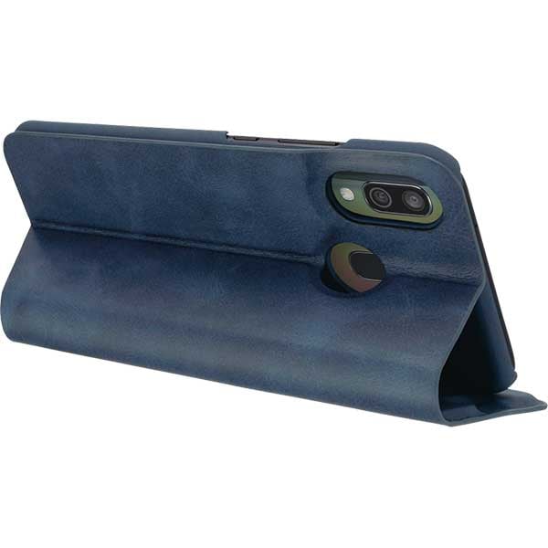 Husa Flip Cover pentru Samsung Galaxy A40, HAMA Guard Pro, 186687, albastru