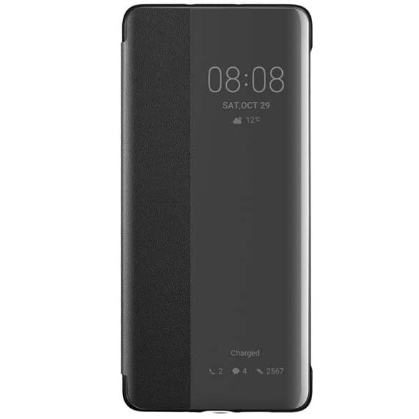 Husa Smart View Cover pentru HUAWEI P30 Pro, 51992882, negru