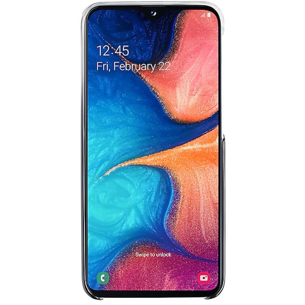 Husa telefon SAMSUNG Gradation pentru Galaxy A20e EF-AA202CBEGWW, negru