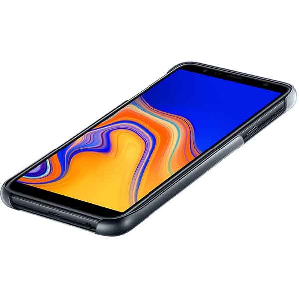 Husa telefon SAMSUNG Gradation pentru Galaxy J4 Plus, EF-AJ415CBEGWW, negru