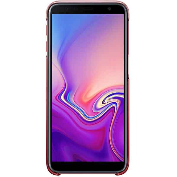 Carcasa Gradation pentru SAMSUNG Galaxy J6 Plus, EF-AJ610CREGWW, rosu