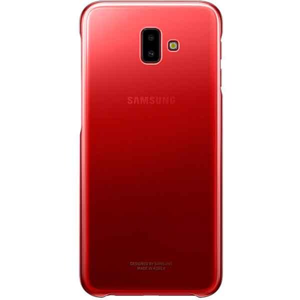 Carcasa Gradation pentru SAMSUNG Galaxy J6 Plus, EF-AJ610CREGWW, rosu