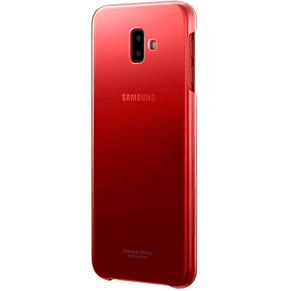 Carcasa Gradation pentru SAMSUNG Galaxy J6 Plus, EF-AJ610CREGWW, rosu