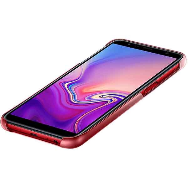 Carcasa Gradation pentru SAMSUNG Galaxy J6 Plus, EF-AJ610CREGWW, rosu