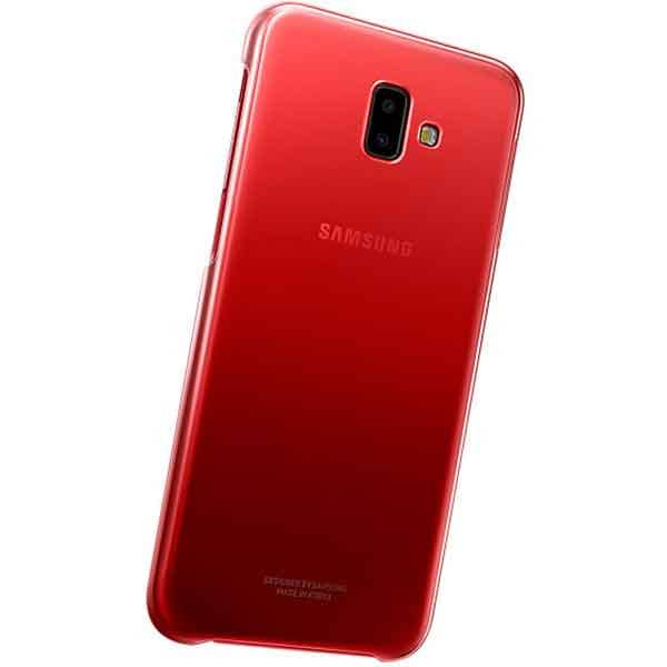 Carcasa Gradation pentru SAMSUNG Galaxy J6 Plus, EF-AJ610CREGWW, rosu