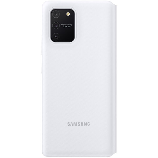 Husa S View Wallet pentru SAMSUNG Galaxy S10 Lite, EF-EG770PWEGEU, alb