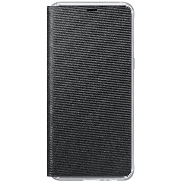 Husa Neon Flip Cover pentru SAMSUNG Galaxy A8, EF-FA530PBEGWW, Neon Black