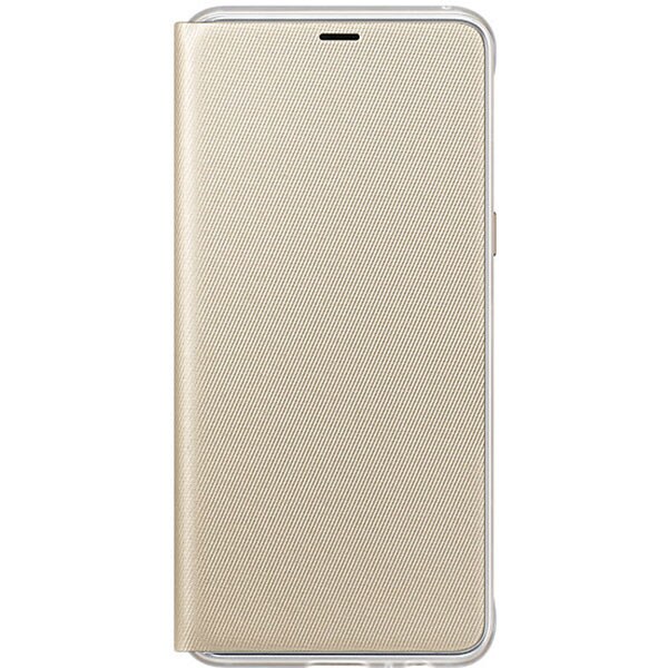 Husa Neon Flip Cover pentru SAMSUNG Galaxy A8, EF-FA530PFEGWW, Neon Gold
