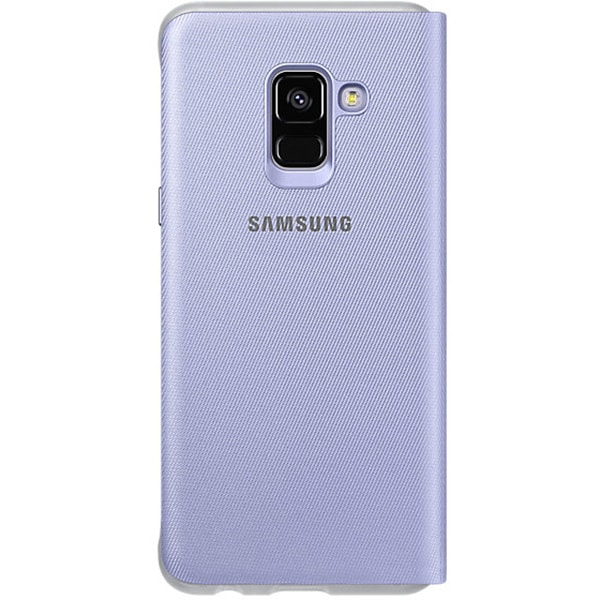 Husa Neon Flip Cover pentru SAMSUNG Galaxy A8, EF-FA530PVEGWW, Neon Orchid Gray