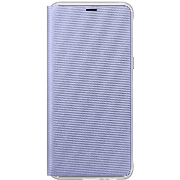Husa Neon Flip Cover pentru SAMSUNG Galaxy A8, EF-FA530PVEGWW, Neon Orchid Gray