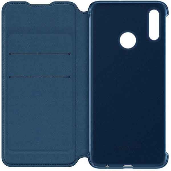 Husa Flip Cover pentru HUAWEI P Smart (2019), 51992895, albastru