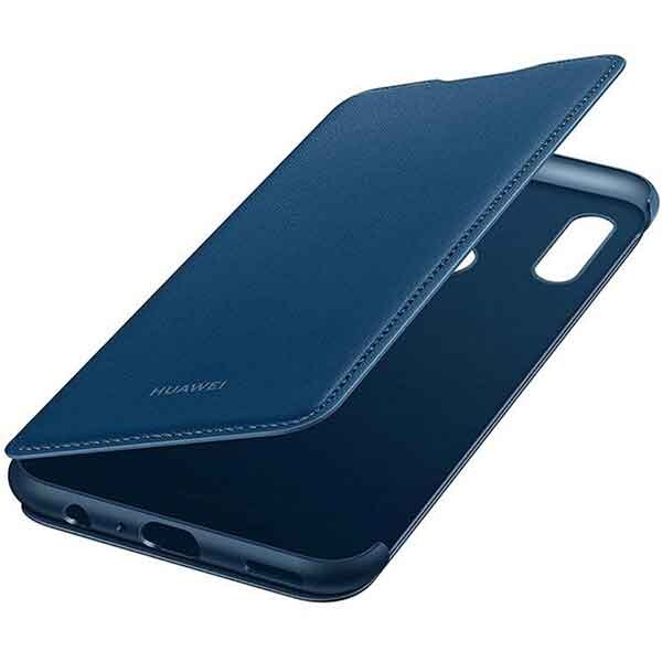 Husa Flip Cover pentru HUAWEI P Smart (2019), 51992895, albastru
