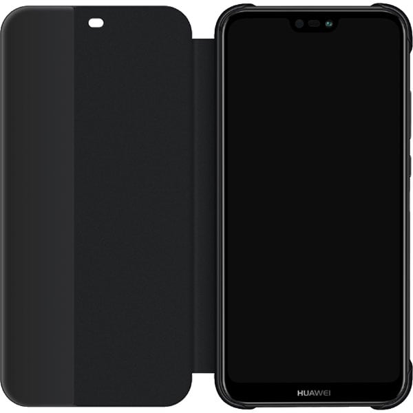 Husa Smart View Cover pentru HUAWEI P20 Lite 51992313, negru