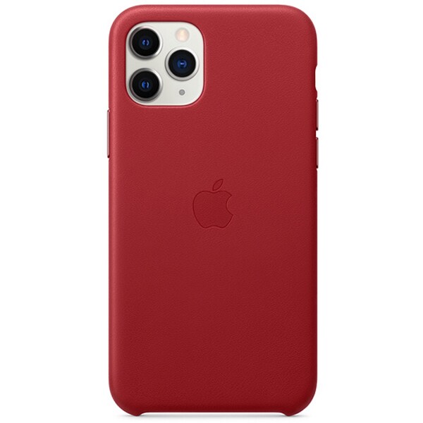 Carcasa APPLE pentru iPhone 11 Pro, MWYF2ZM/A, piele, Product Red
