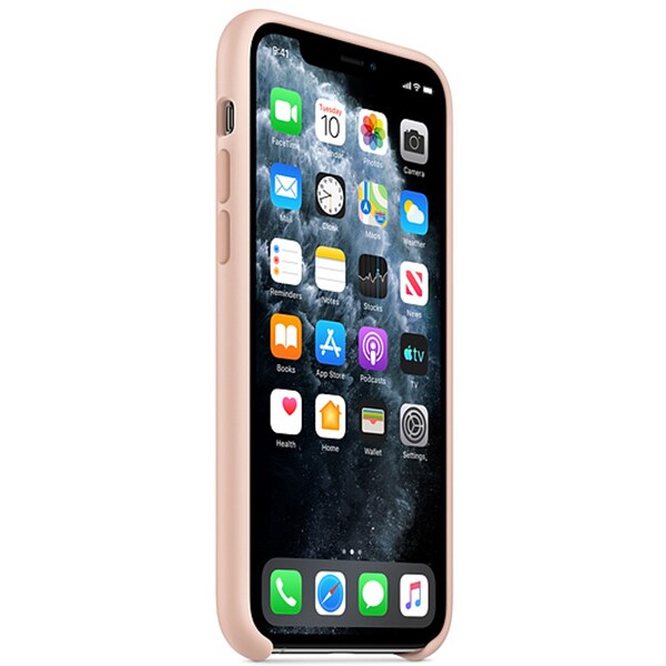 Husa telefon APPLE pentru iPhone 11 Pro, MWYM2ZM/A, silicon, Pink Sand