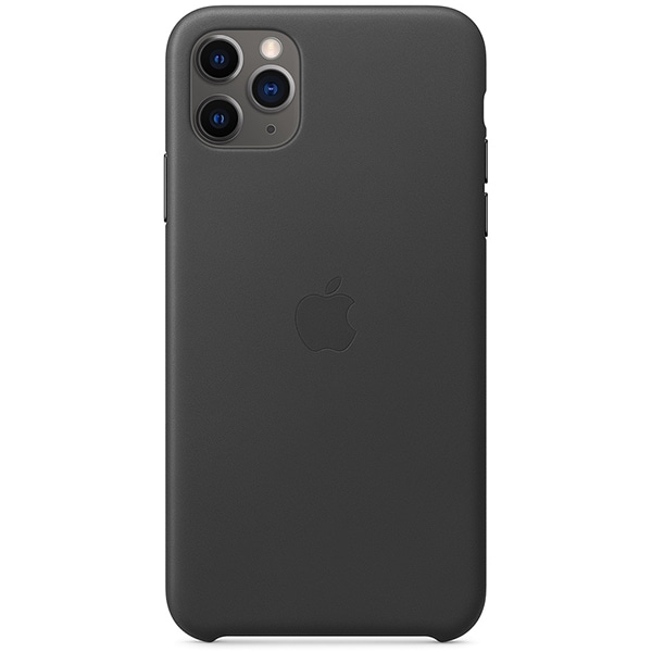 Carcasa APPLE pentru iPhone 11 Pro Max, MX0E2ZM/A, piele, Black