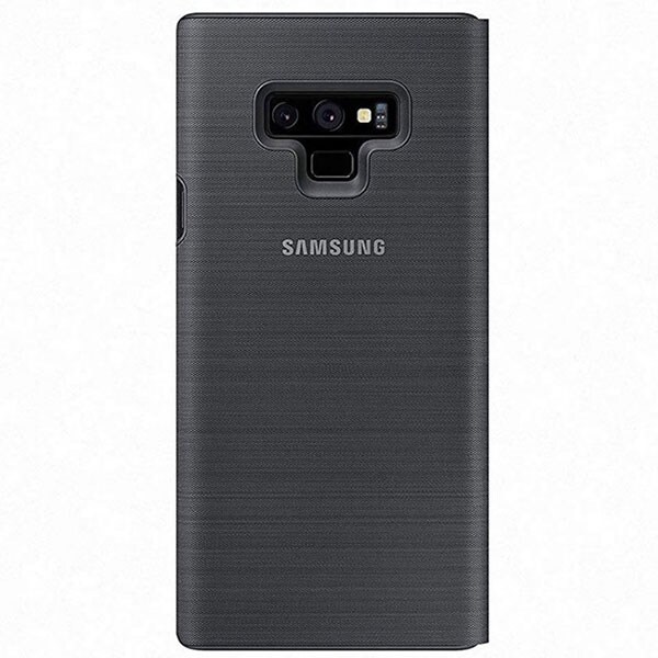 Husa Flip Led View pentru SAMSUNG Galaxy Note 9, EF-NN960PBEGWW, Black