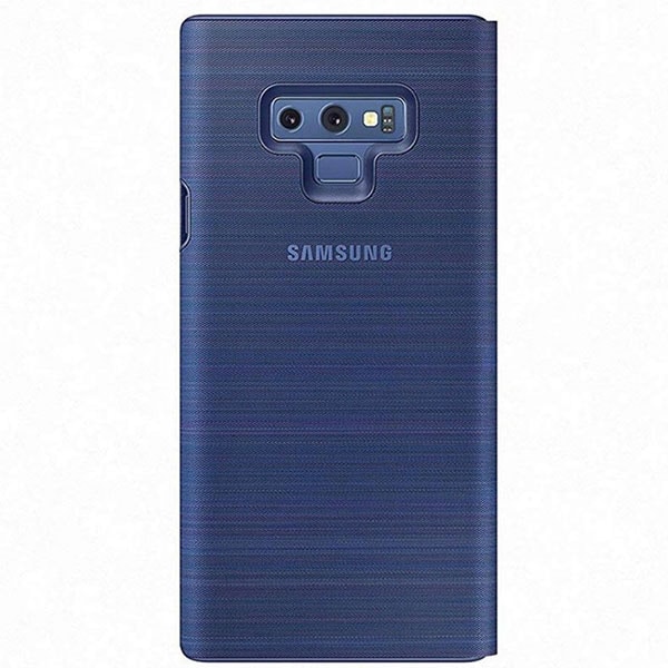 Husa Flip Led View pentru SAMSUNG Galaxy Note 9, EF-NN960PLEGWW, Blue