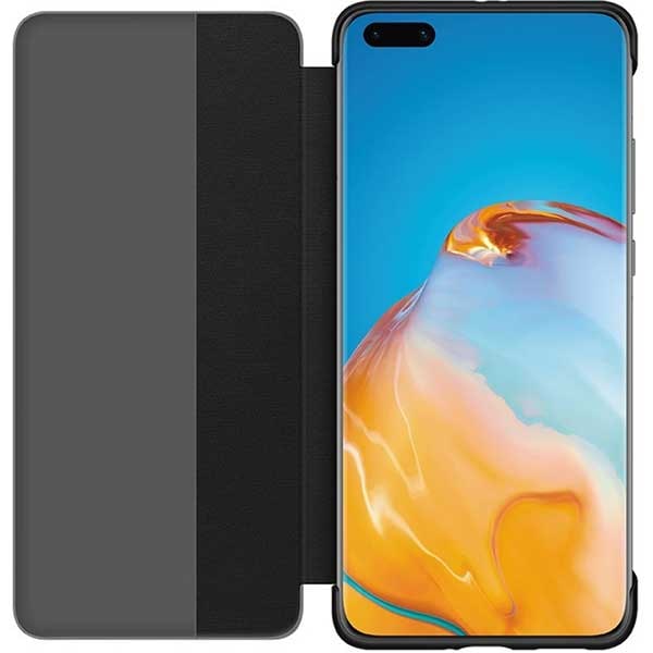 Husa Smart View Cover pentru HUAWEI P40 Pro, 51993781, transparent