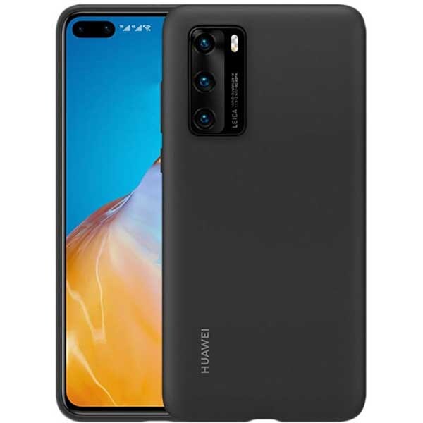 Husa telefon pentru HUAWEI P40, 51993719, silicon, negru