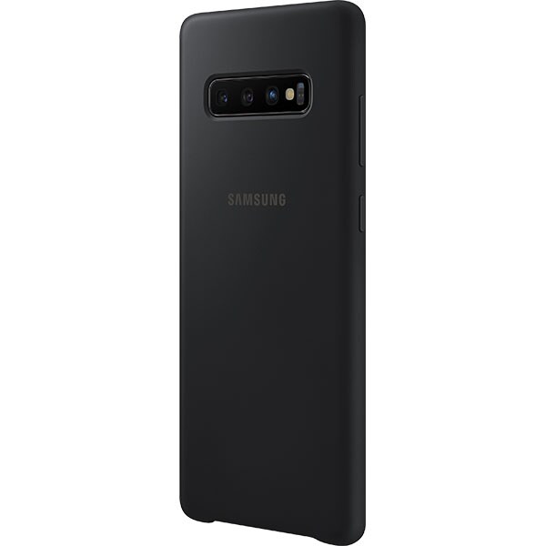 Carcasa pentru SAMSUNG Galaxy S10 Plus EF-PG975TBEGWW, silicon, black