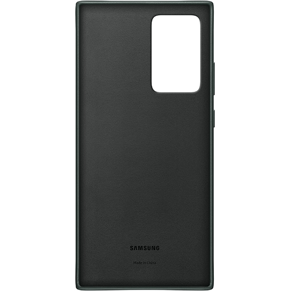 Carcasa Leather Cover pentru SAMSUNG Galaxy Note 20 Ultra, EF-VN985LGEGEU, piele naturala, Green