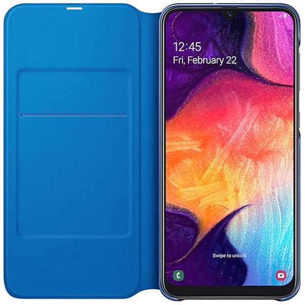 Husa Flip Walet pentru SAMSUNG Galaxy A50 EF-WA505PBEGWW, negru