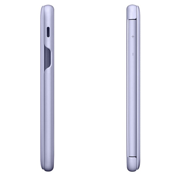 Husa Flip Walet pentru SAMSUNG Galaxy A6 Plus, EF-WA605CVEGWW, Violet