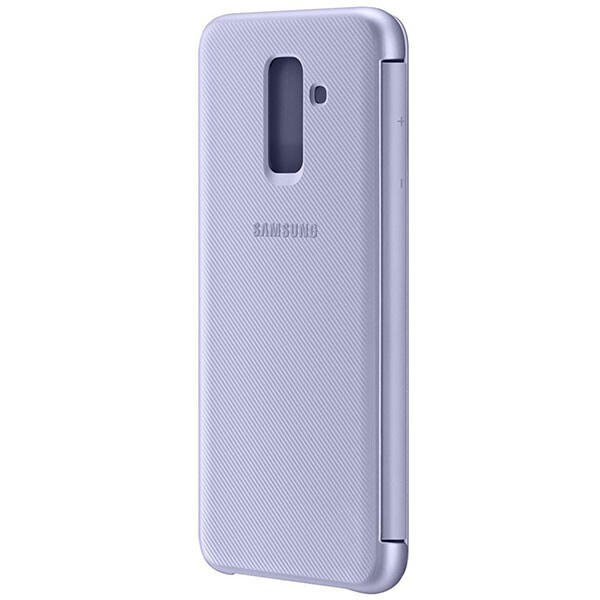 Husa Flip Walet pentru SAMSUNG Galaxy A6 Plus, EF-WA605CVEGWW, Violet