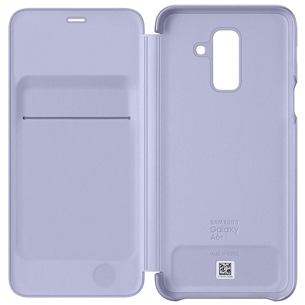 Husa Flip Walet pentru SAMSUNG Galaxy A6 Plus, EF-WA605CVEGWW, Violet