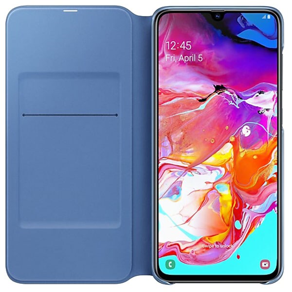 Husa Flip Walet pentru SAMSUNG Galaxy A70 EF-WA705PBEGWW, negru