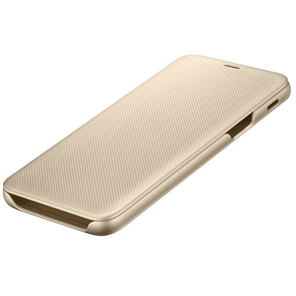 Husa Flip Walet pentru SAMSUNG Galaxy J6, EF-WJ600CFEGWW, Gold