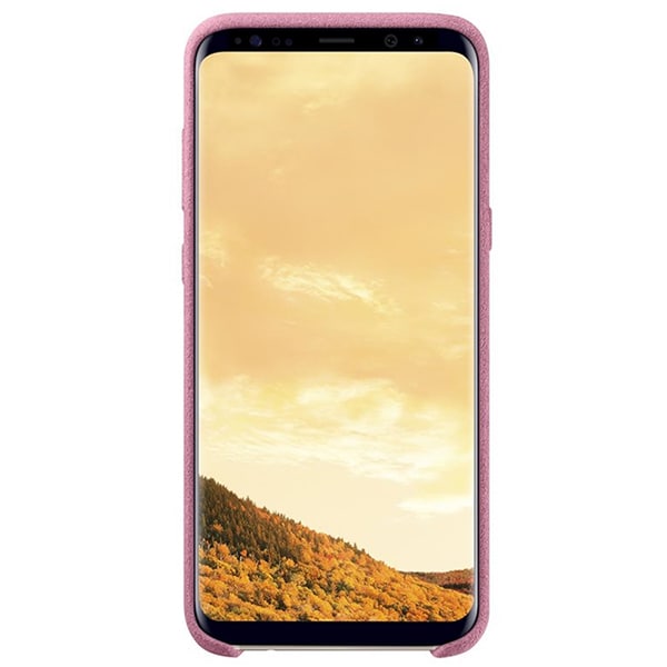 Carcasa Alcantara pentru SAMSUNG Galaxy S8 Plus, EF-XG955APEGWW, Pink